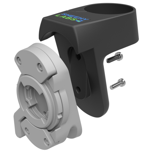 Round Garmin Varia Camera Radar Mount