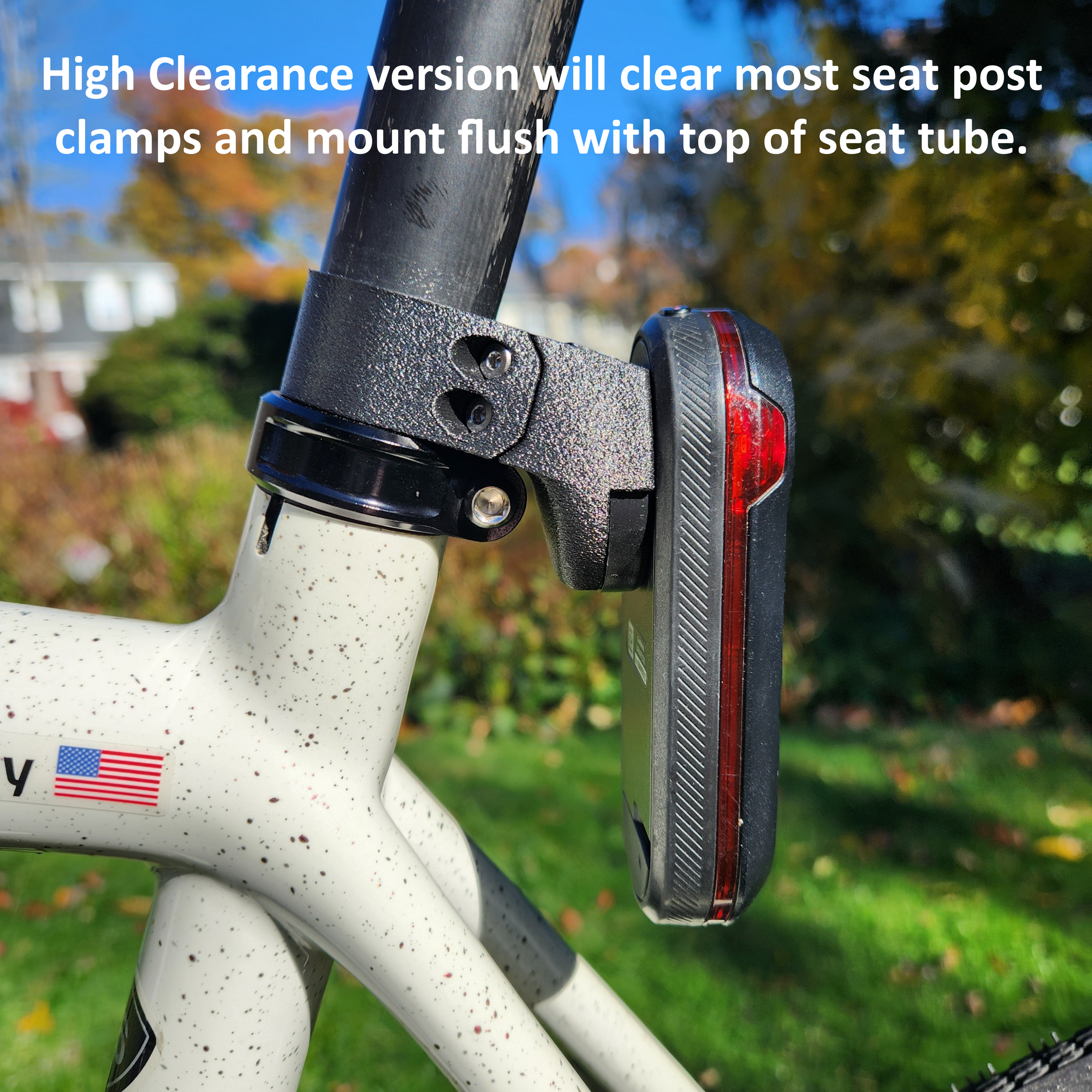 27.2mm rouns high clearance
Specialized
Diverge
Crux
Ruby
Aethos
Sirrus
Cervelo
R2
Aspero
Enve
Mog
Cannondale
Topstone (27.2mm Round)
CAAD (27.2mm Round)
Synapse (27.2mm Round)
Synapse (25.4mm Round)
SuperSix EVO (25.4mm Round)
Canyon
Endurace 27.2mm Round
BMC
Teammachine 27.2mm Round
Roadmachine Round
Polygon
Helios C
Helios LT9
Strattos S
Strattos S Carbon
Factor
Aluto
27.2mm Round
Radar mount
Garmin Varia RTL515
Wahoo Trackr
Magene L508
Bryton Gardia
Cycplus L7
iGPSport SR mini and SR30