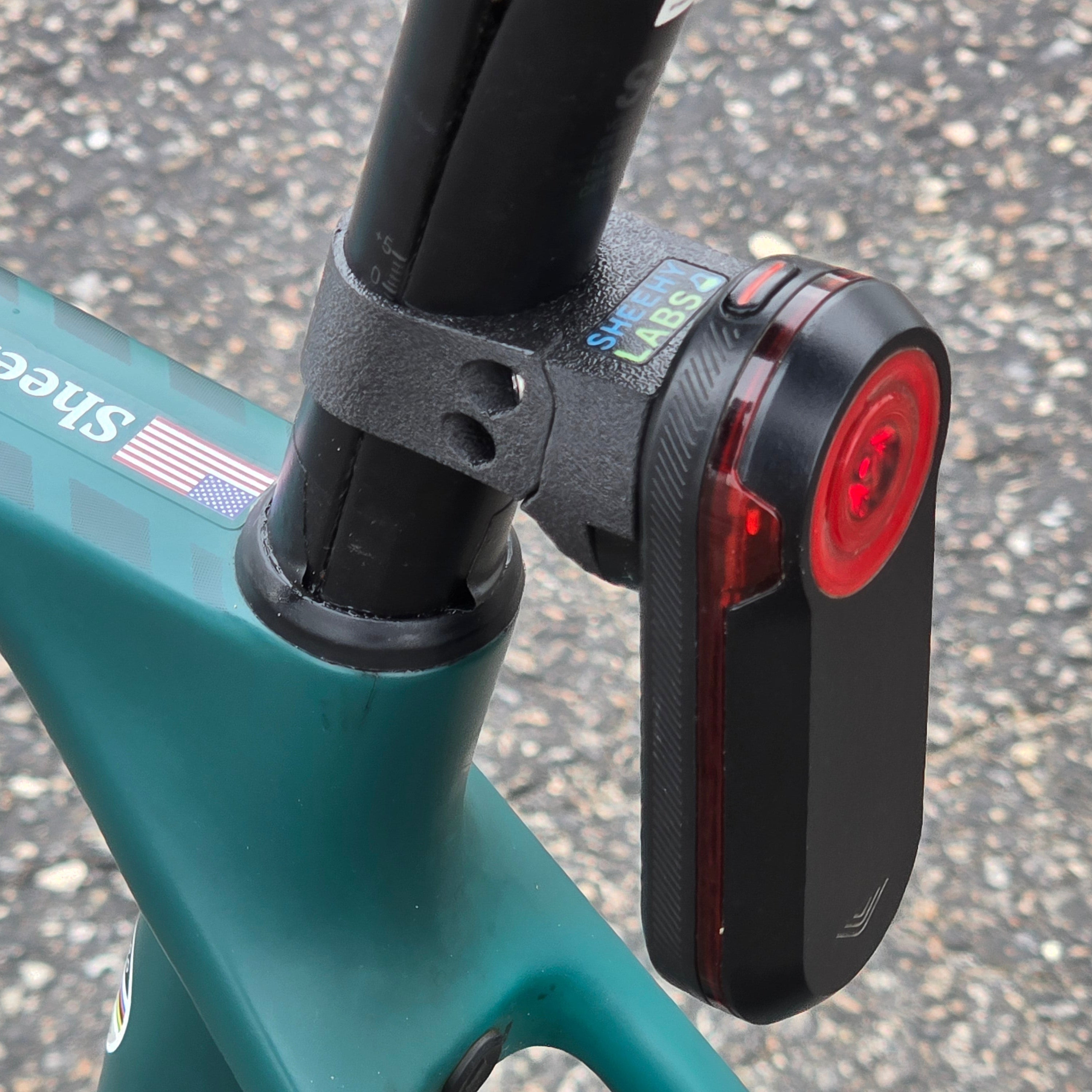 Support Lumière Arrière Pour Tige De Selle Canyon Aeroad/Ultimate SP0077/SP0079/SP0094 - Intégration Aérodynamique, Fixation Solide - Inclut Insert Et Vis
