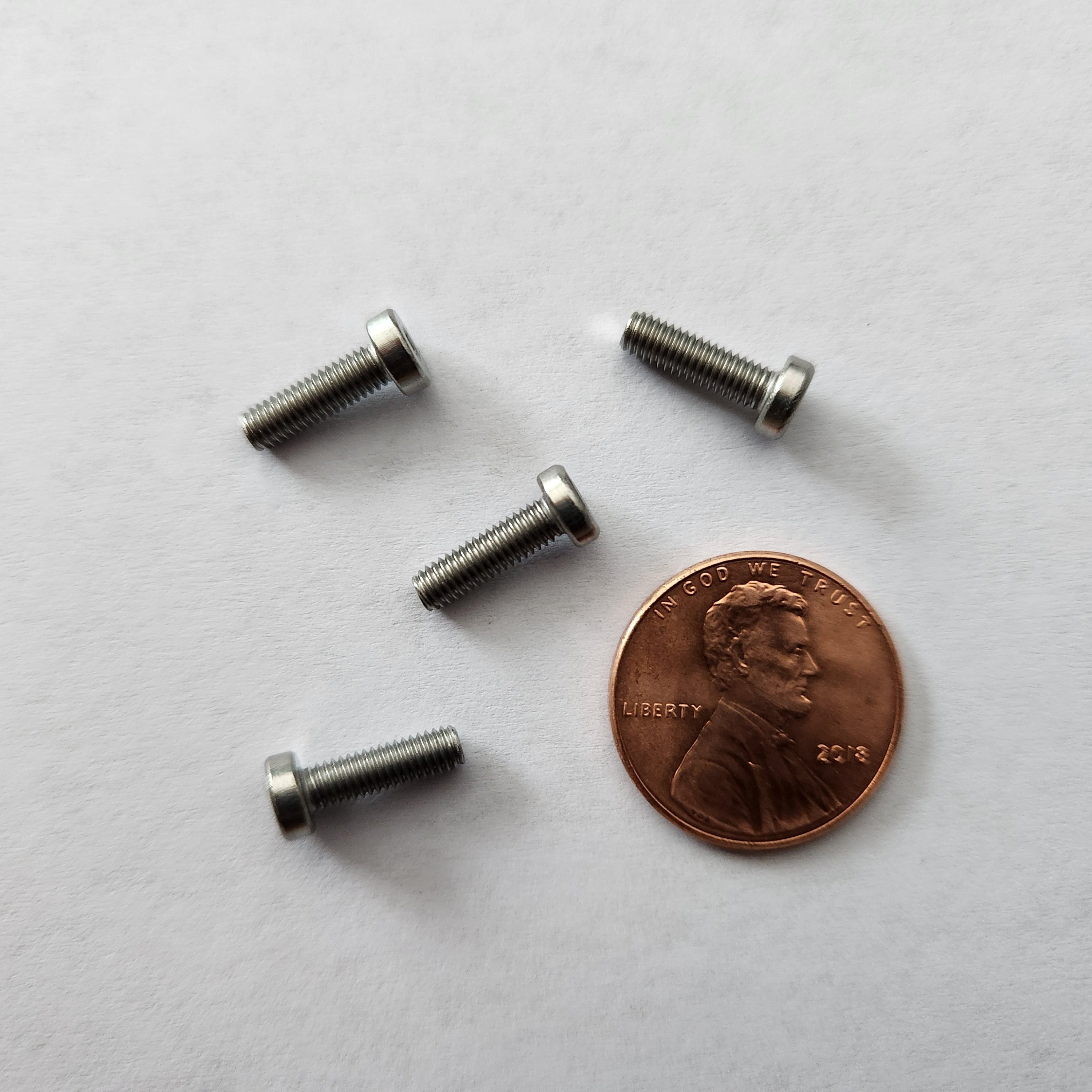 Four screws and a penny