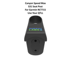 Canyon
SpeedMax
S31
Radar mount
Garmin Varia RCT715 with camera