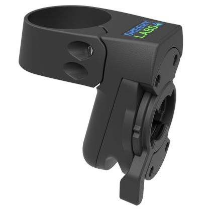 Round Garmin Varia Camera Radar Mount