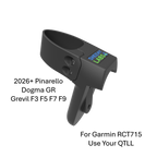 Pinarello
2026+
Dogma GR
Grevil X3 X5 X7 X9
Radar mount
Garmin Varia RCT715 with camera