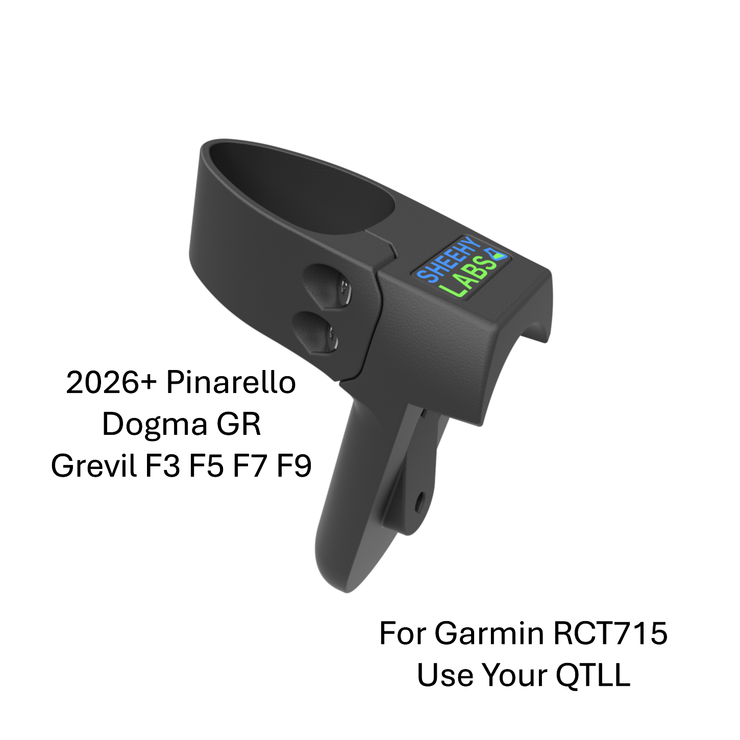 Pinarello
2026+
Dogma GR
Grevil X3 X5 X7 X9
Radar mount
Garmin Varia RCT715 with camera