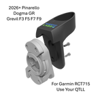 Pinarello
2026+
Dogma GR
Grevil X3 X5 X7 X9
Radar mount
Garmin Varia RCT715 with camera