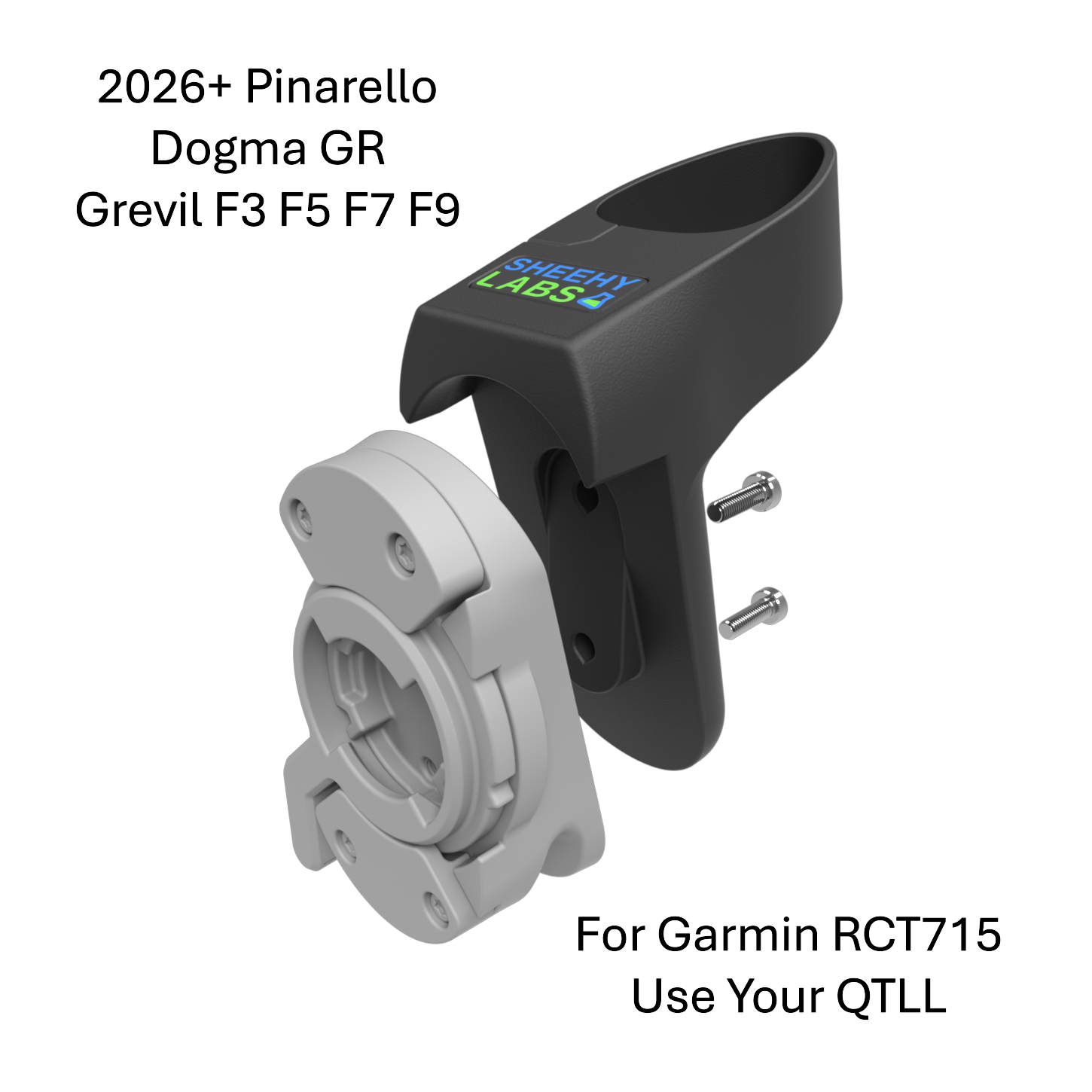 Pinarello
2026+
Dogma GR
Grevil X3 X5 X7 X9
Radar mount
Garmin Varia RCT715 with camera