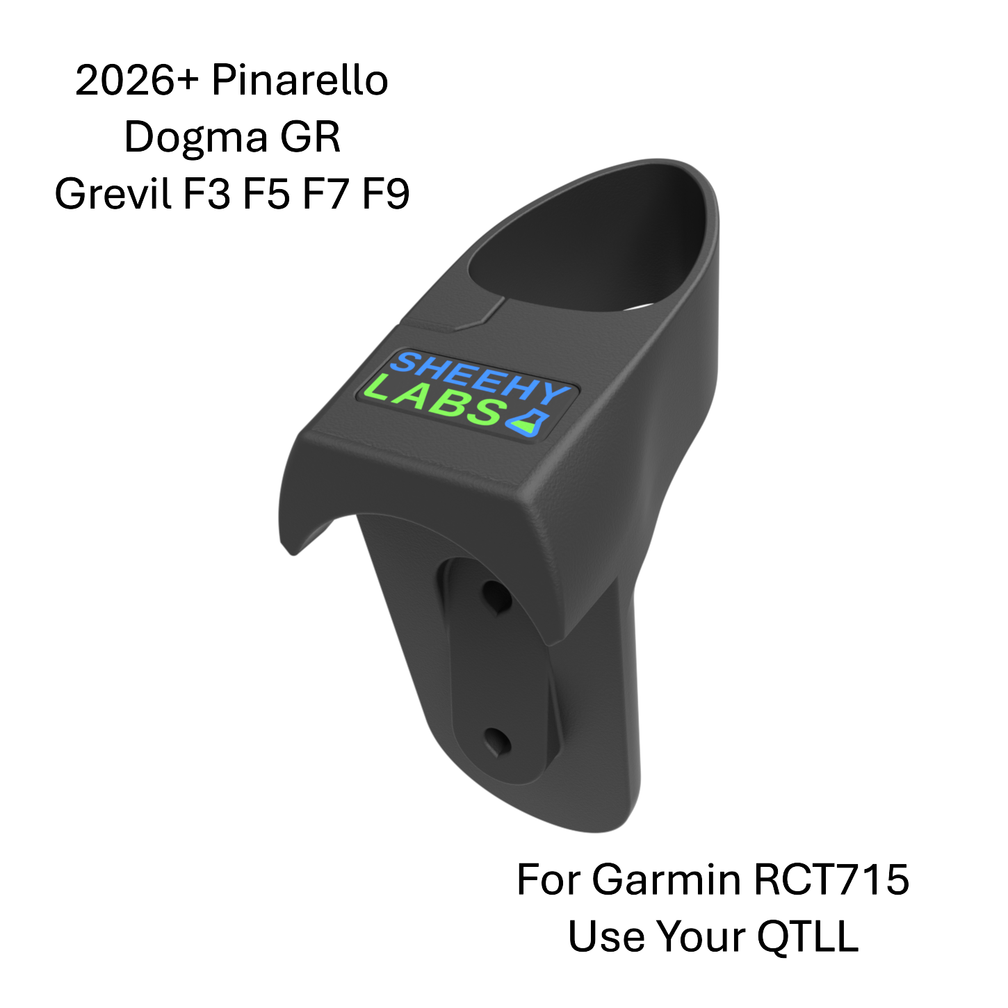 Pinarello
2026+
Dogma GR
Grevil X3 X5 X7 X9
Radar mount
Garmin Varia RCT715 with camera