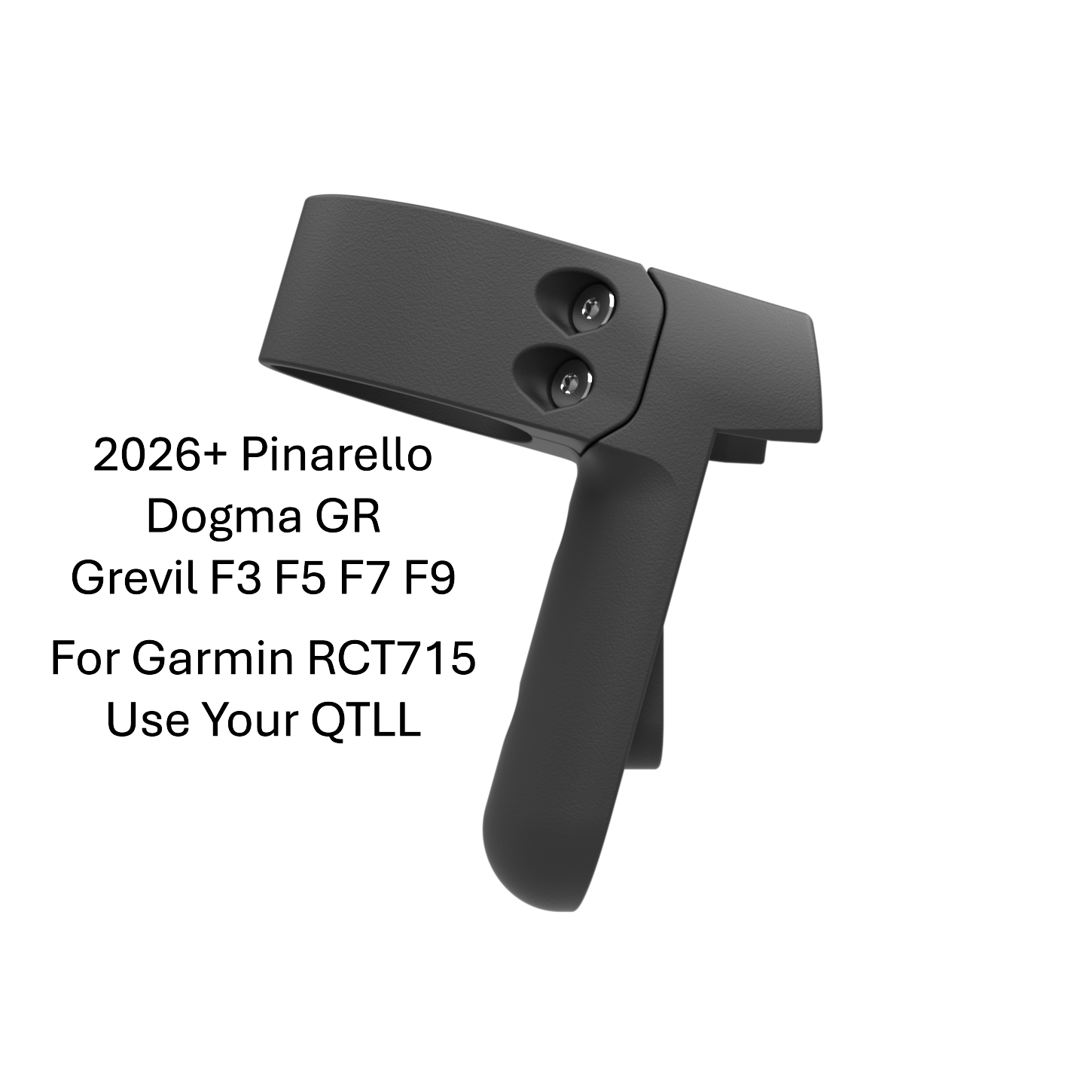 Pinarello
2026+
Dogma GR
Grevil X3 X5 X7 X9
Radar mount
Garmin Varia RCT715 with camera