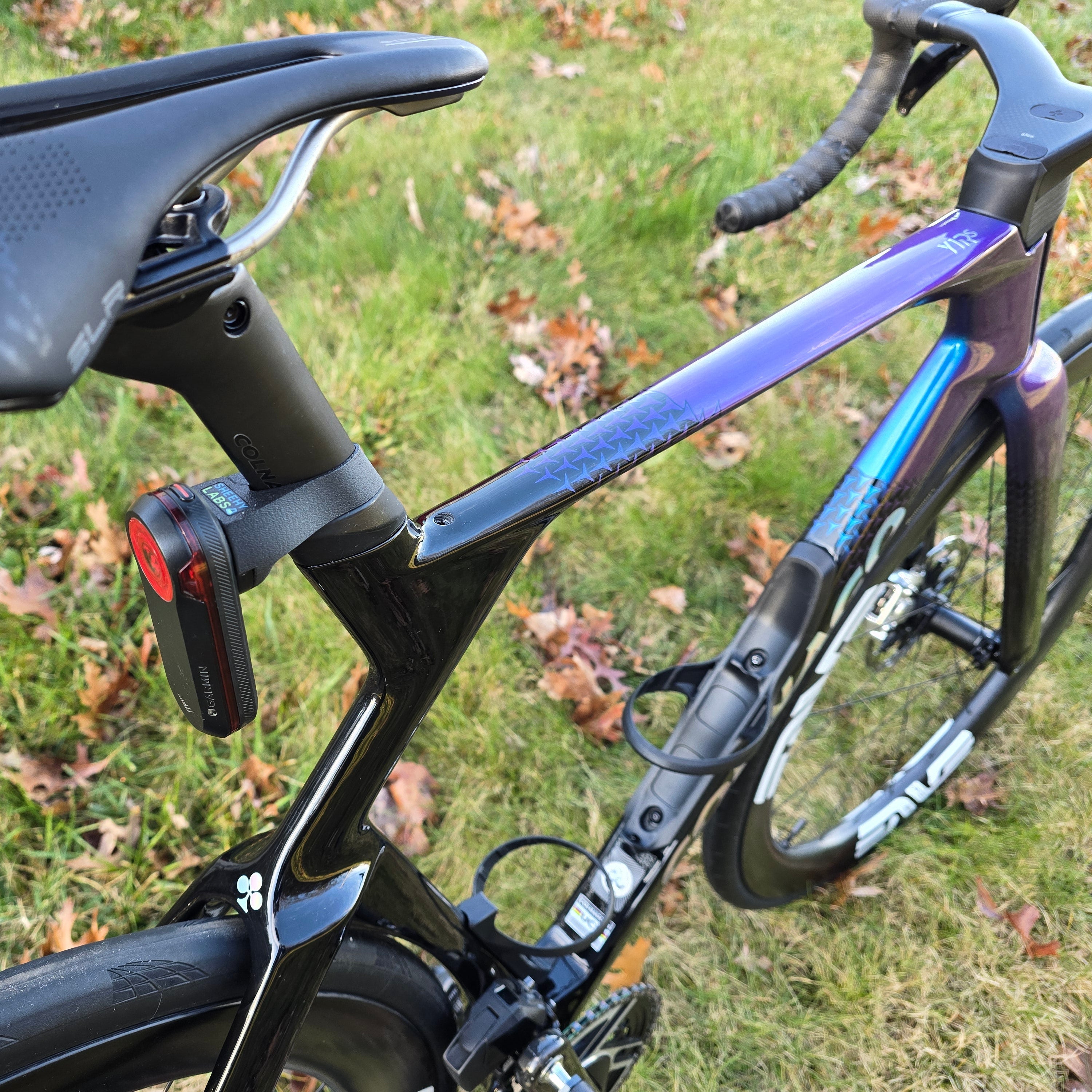 Colnago
Y1Rs
Radar mount
Garmin RTL515
Wahoo Trackr
Magene, Bryton, Cycplus